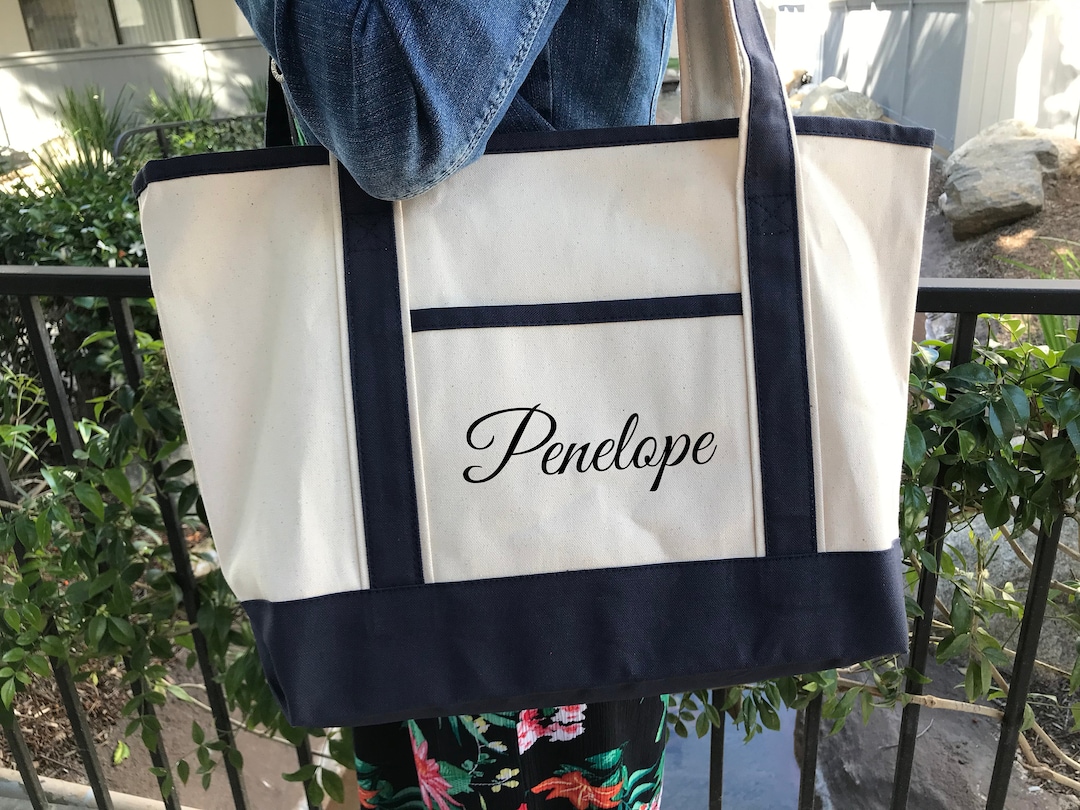 Custom Personalized Canvas Tote Bags for Women, Create Your Own Bags