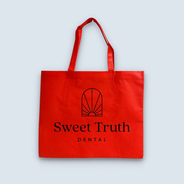 Custom Printed Tote Bags in Bulk, Wholesale Gift Bags, Personalized Non Woven Bags with Business Logo, Large Size Bags, Promotional Bags