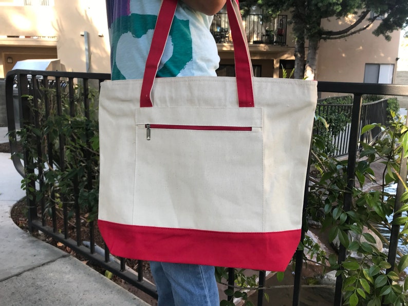 Teacher Canvas Tote Bags Book Bag Personalized Custom Teacher Totes Best Teacher Ever Teacher Gift