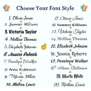 Personalized Teacher Canvas Tote Bag, Custom Book Bag image 4