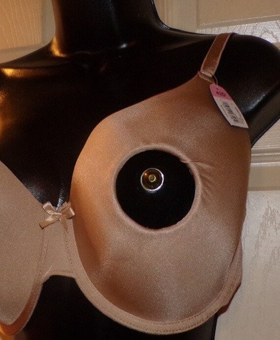 Nwt Sexy Open Nipple Bra 40 C 40C Beige Lingerie  Etsy