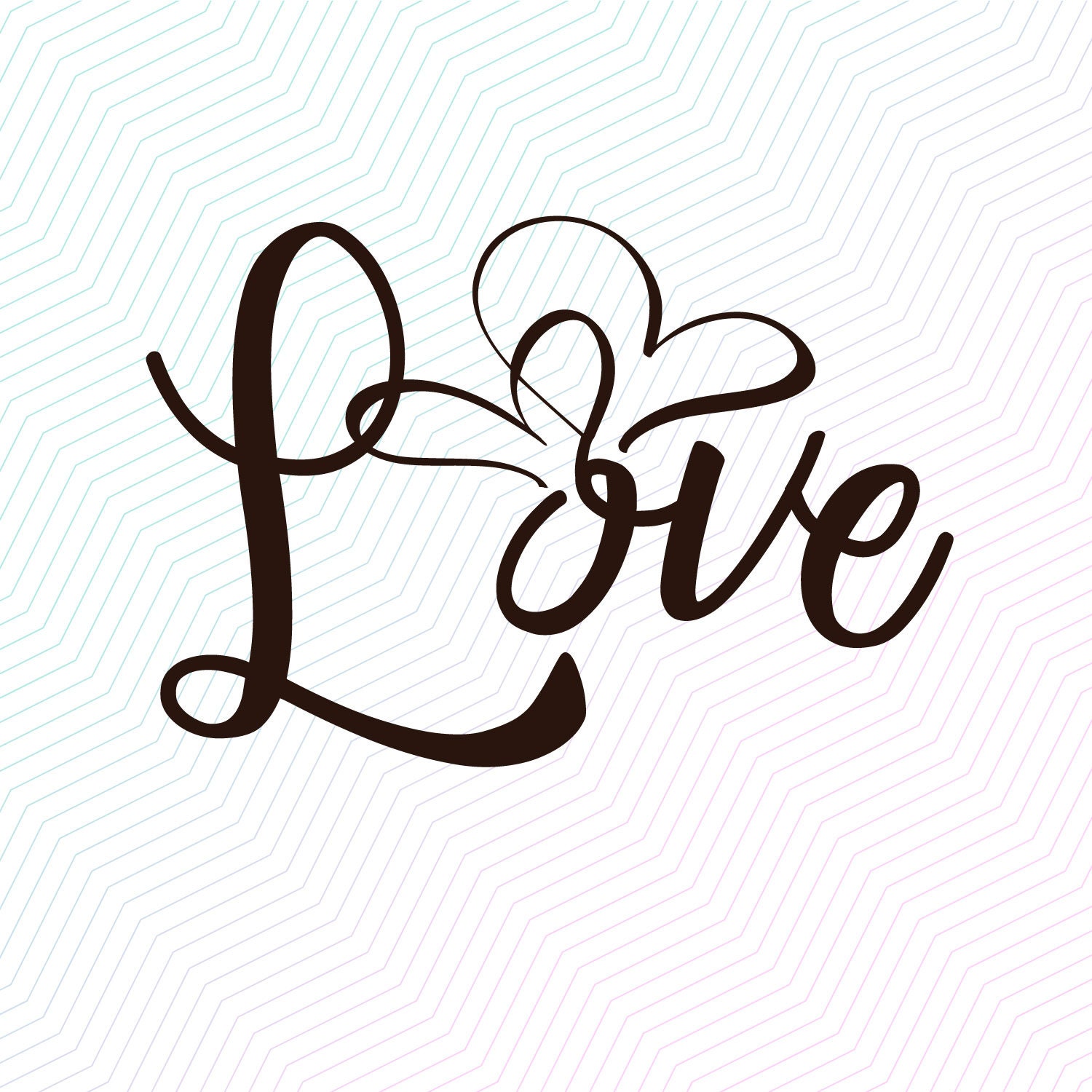 Download Love Heart svg pdf jpeg file for cricut and silhouette | Etsy