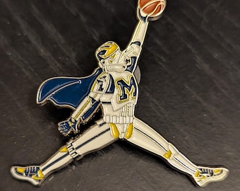 University of Michigan Wolverines basketball JUMP TROOPER v2 pin! Star Wars