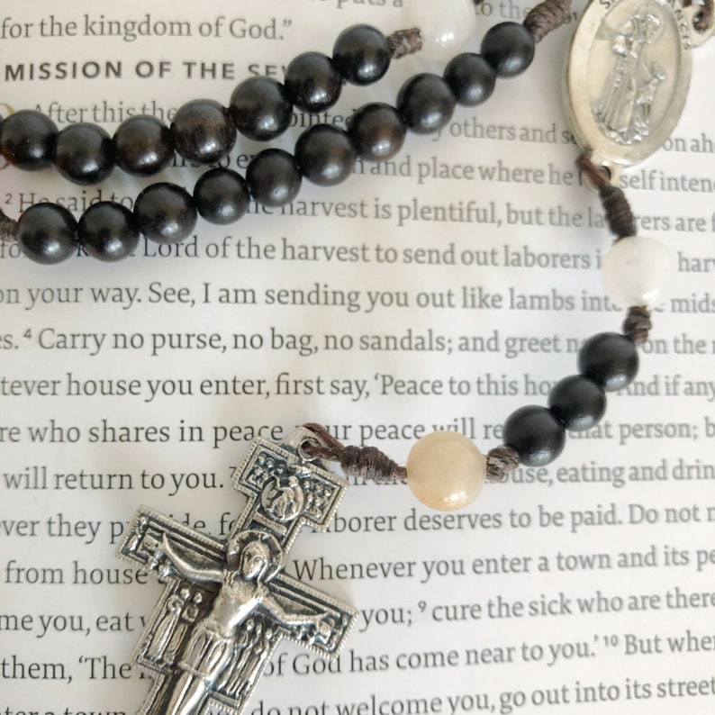 Franciscan Crown Rosary Seven Decade Rosary Saint Francis Etsy
