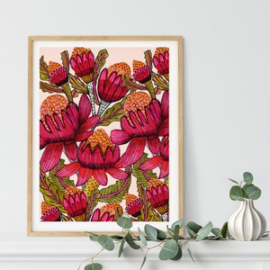 Waratahs Wall Art Print