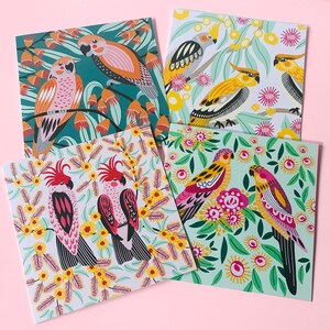 Greeting Cards, Australian Birds, Australian Cards, Greeting Card Set, All Occasion Greeting Cards, Australian Gifts