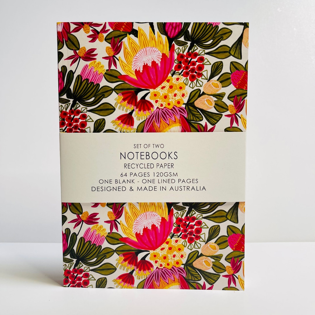 Aussie Bush Harvest A5 Notebook Set - Etsy