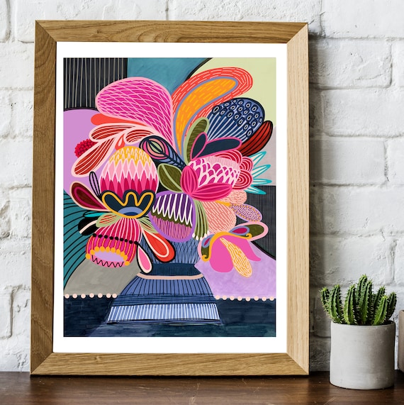 Modern Art Print, Original Painting, Abstract Art, Wall Decor