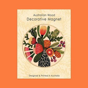 Aussie Natives Magnet & Card Gift Set - Kirsten Katz