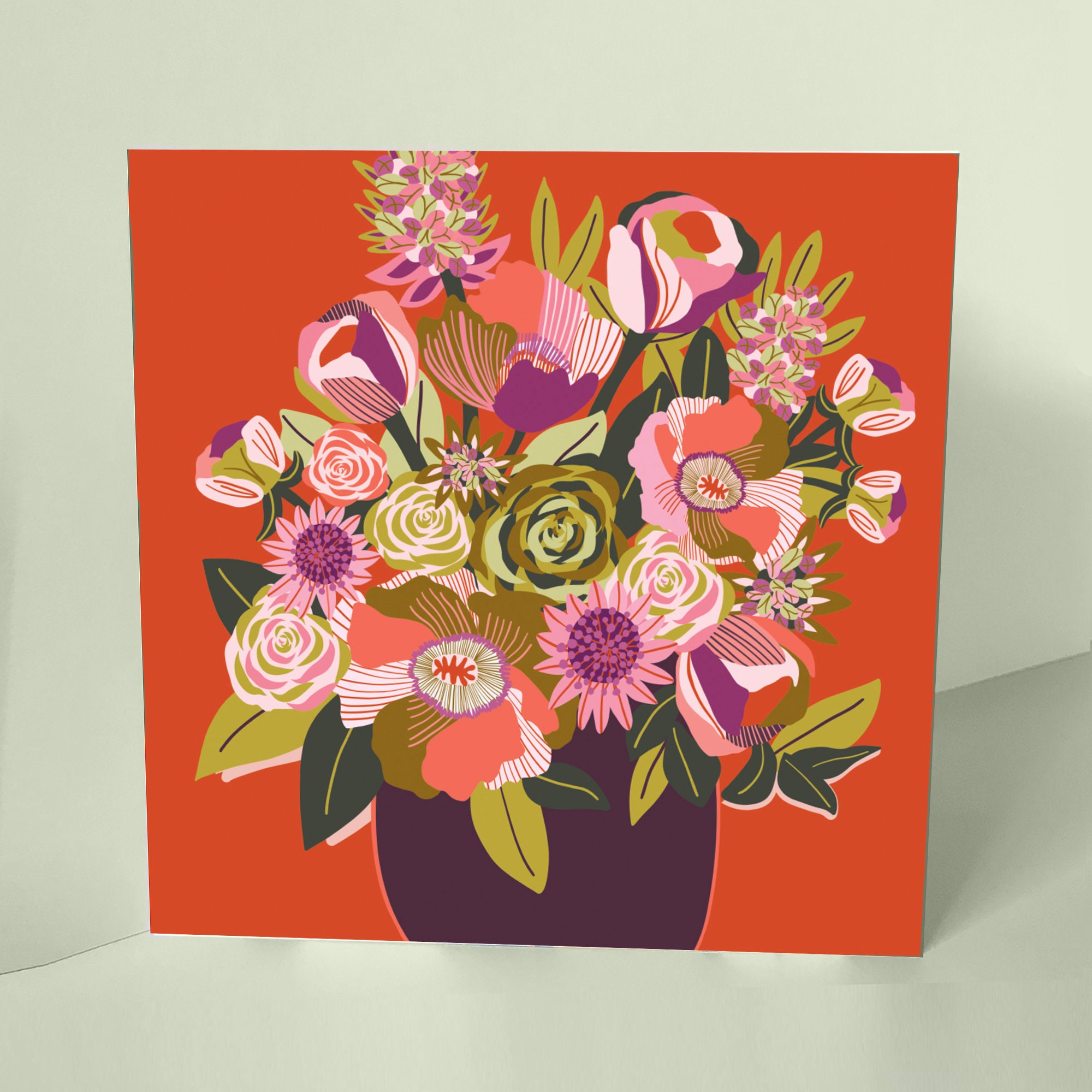 Greeting Cards Blank Greeting Cards Set of 4 Cards Love Etsy