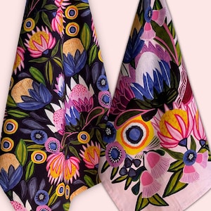 Protea Magnifica Tea Towel Set