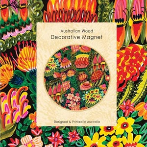 Grevillea Garden Magnet & Card Gift Set - Kirsten Katz