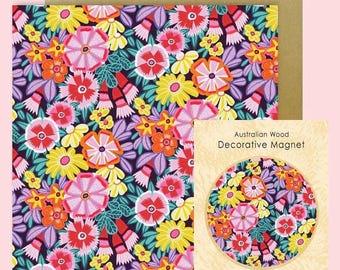 Flower Power Magnet & Card Gift Set