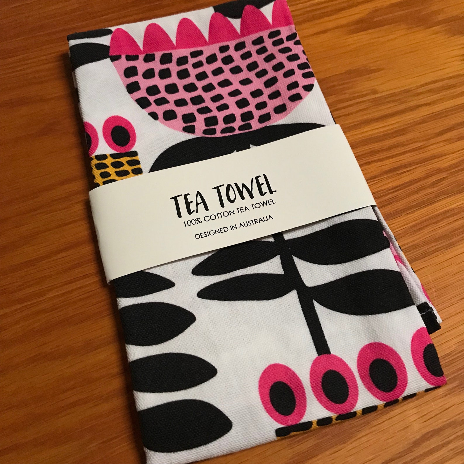 Tea Towel Mid Century Modern Kitchen Towel Kitchen Decor - Etsy