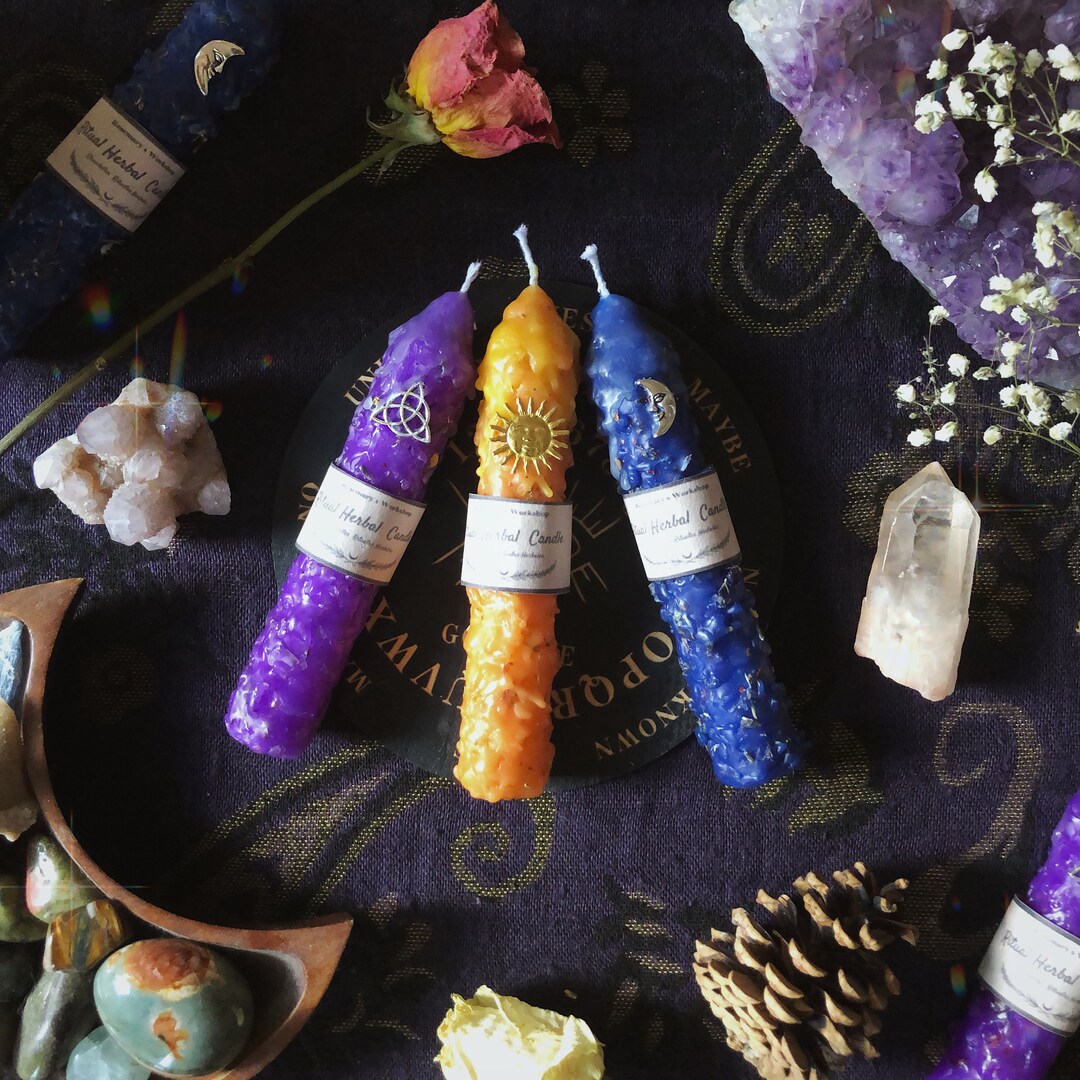 Etsy Ritual Celestial Ritual Candles - Etsy