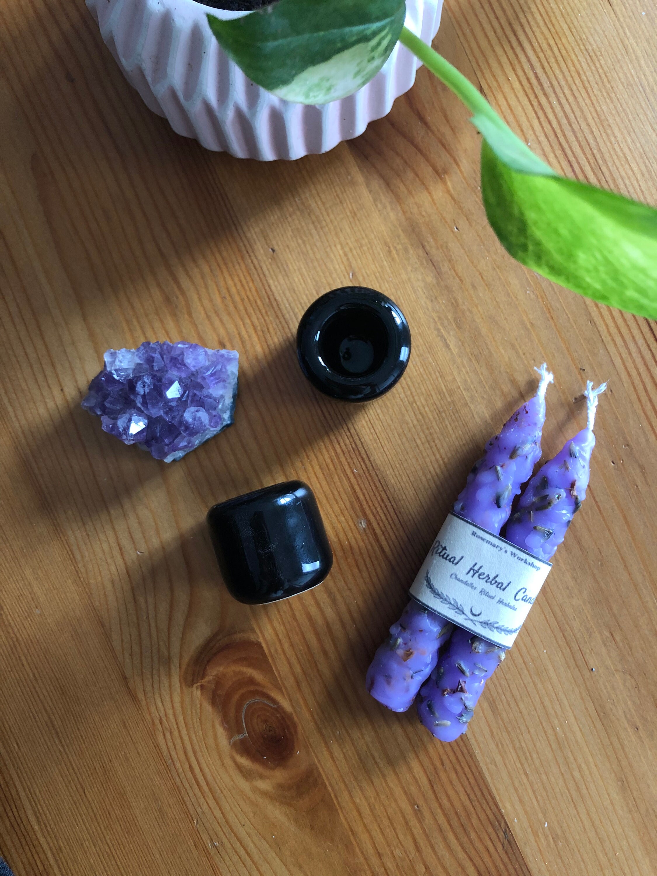 Set of Ritual Herbal Candles - Etsy