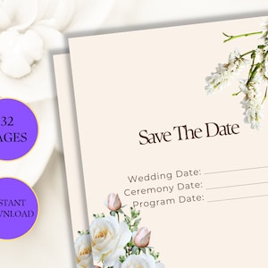 Wedding Planner: Budget, Timeline, Checklist (Digital Download)