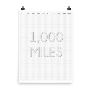 1,000 Miles Running Tracker