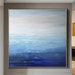 Jonathan MacStay reviewed Large Ocean Abstract Painting, Blue Ocean Abstract Painting,Sea Wave Original Abstract Canvas Oil Painting,Sky Abstract Landscape Painting
