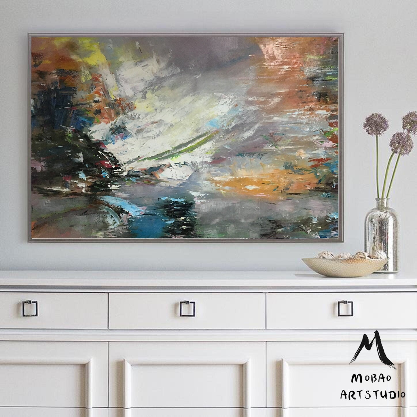 Modern Art Abstract Painting Large Wall Art Abstract | Etsy