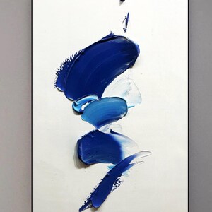 Abstract Canvas Wall Art Set, Two Prints (24x18, Black Frames) image 12