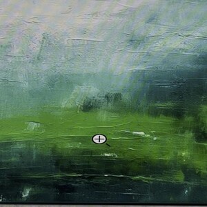 Abstract Canvas Wall Art Set, Two Prints (24x18, Black Frames) image 11