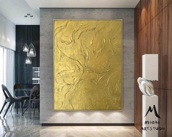 GUENZO Decorazione Della Parete 3D Foglia D'oro Decorazione Del