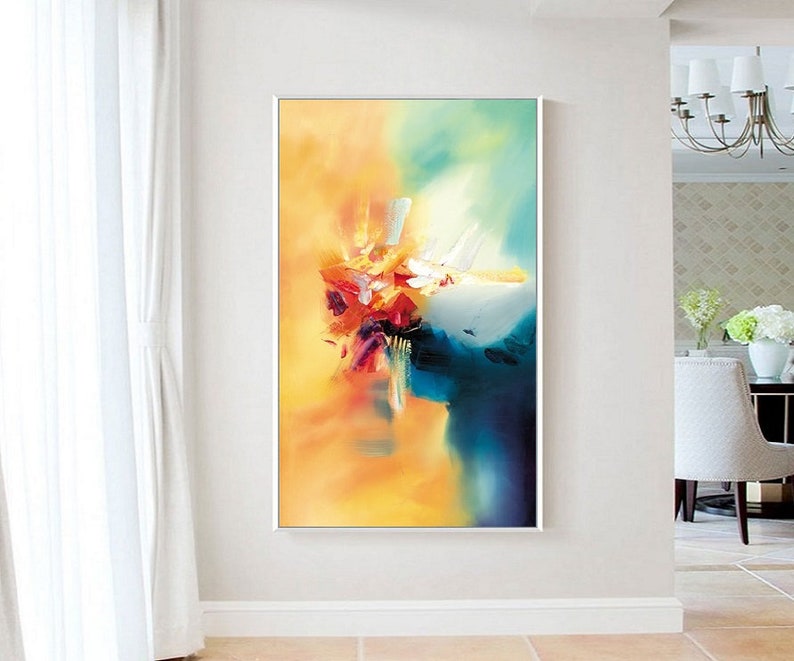 Original Palette Abstract Paintinglarge Wall Art Palette - Etsy