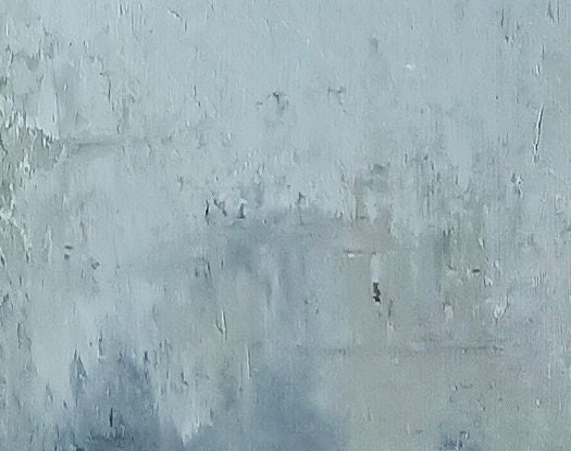 Large Gray Painting Blue Minimalist Abstract Painting Black | Etsy