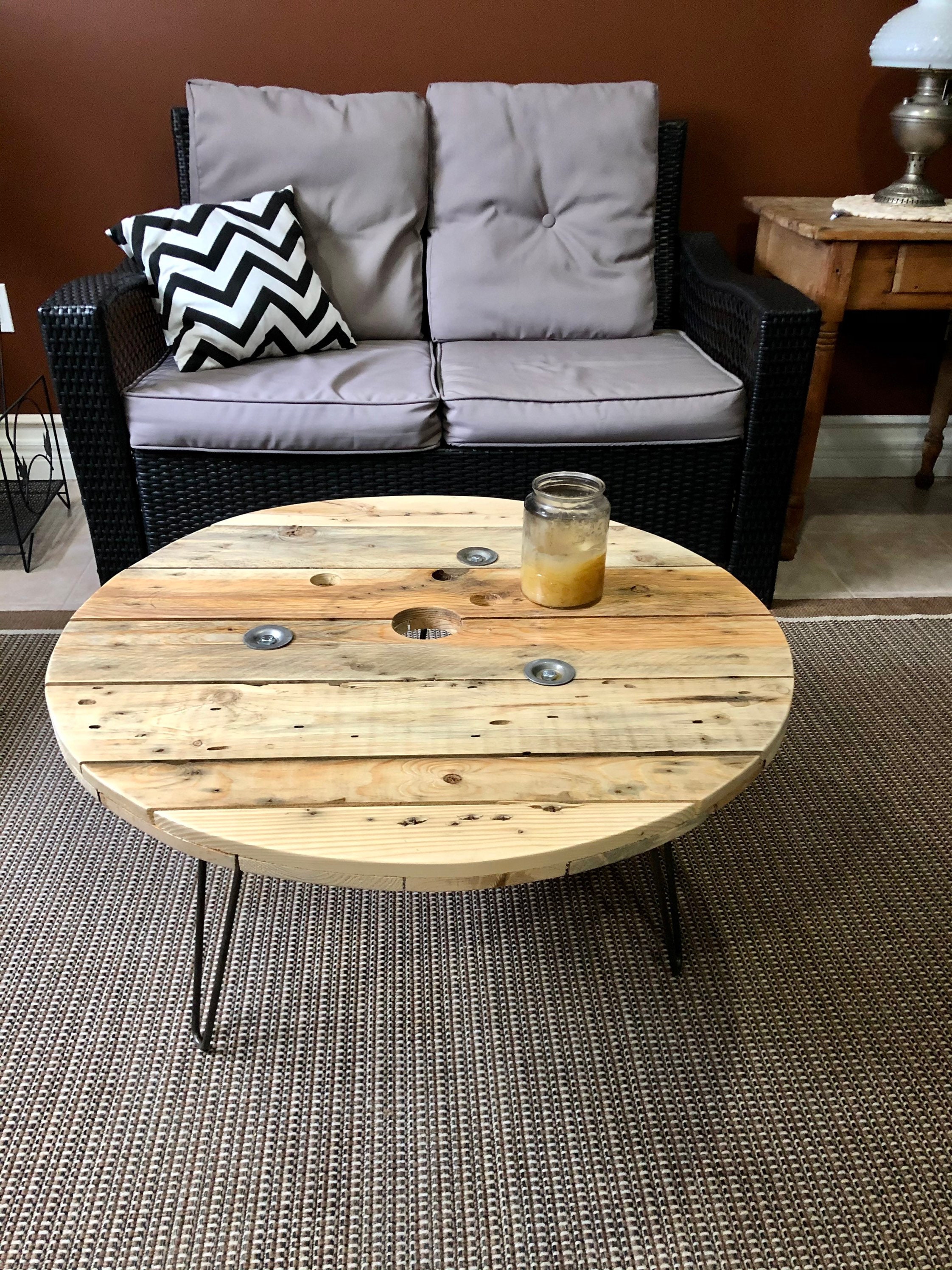 Wooden Spool Table for sale Only 4 left at 75