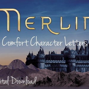 Cartas de conforto dos personagens de Merlin