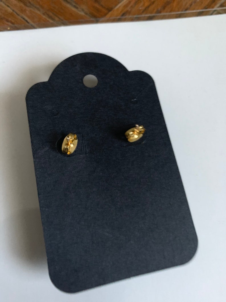Shimmer bear earrings