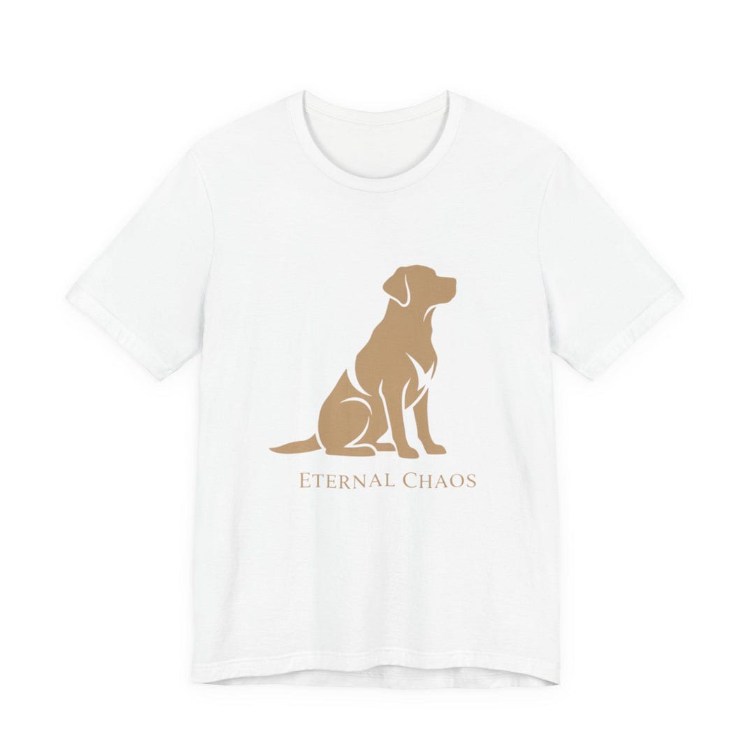 Yellow Labrador Retriever Tee Shirt Cute Dog Lover T-shirt Lab Puppy ...