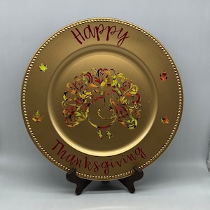 Thanksgiving Charger Plate
