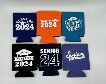 Graduation can coolers/Graduation party favors/Graduation/Graduation drink holder