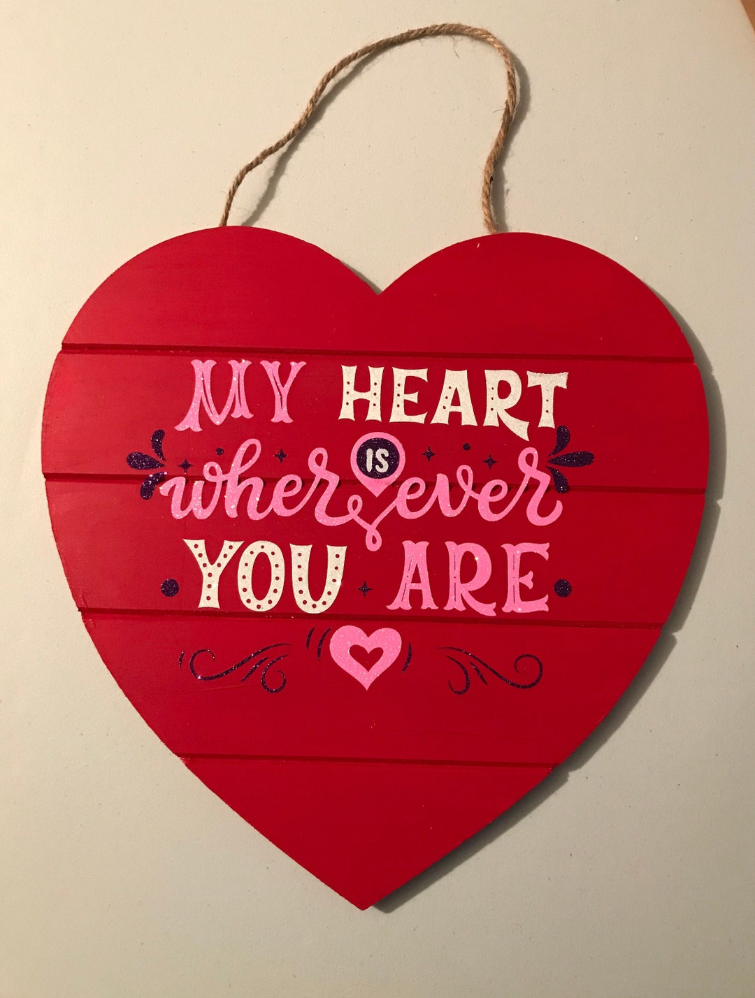 Valentine's Day/valentine's Day Decor/valentine's Day Wall Decor