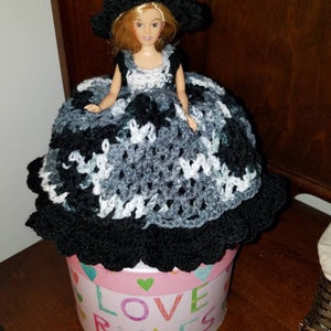 Decorative Doll Toilet Paper Cover Toilet Paper Doll image 8