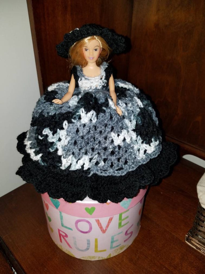 Decorative Doll Toilet Paper Cover Toilet Paper Doll image 8