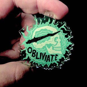 Obliviate Acrylic Charms