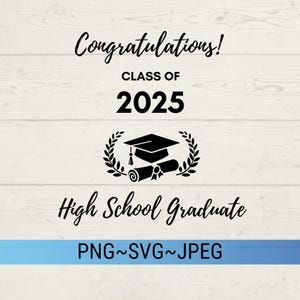Graduation 2025 SVG, Herzlichen Glückwunsch Abitur Abschluß SVG, Graduation 2025 SVG, Graduation 2025 SVG, Abitur Graduierung 2025, Abitur