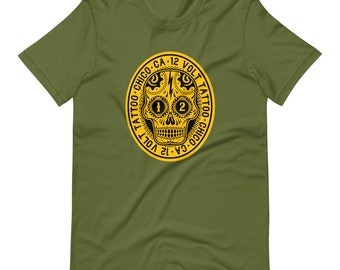 12 Volt Skull - Unisex t-shirt