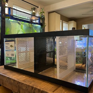 20 Gallon Long 3D Printed Aquarium Divider Betta Tank Divider NO TANK  INCLUDED 