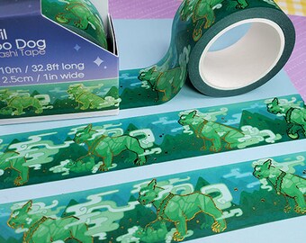 Foo Dog Foil Washi Tape