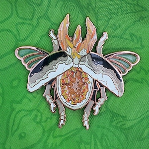 Mighty Earth Pin: Geode Beetle MEGA