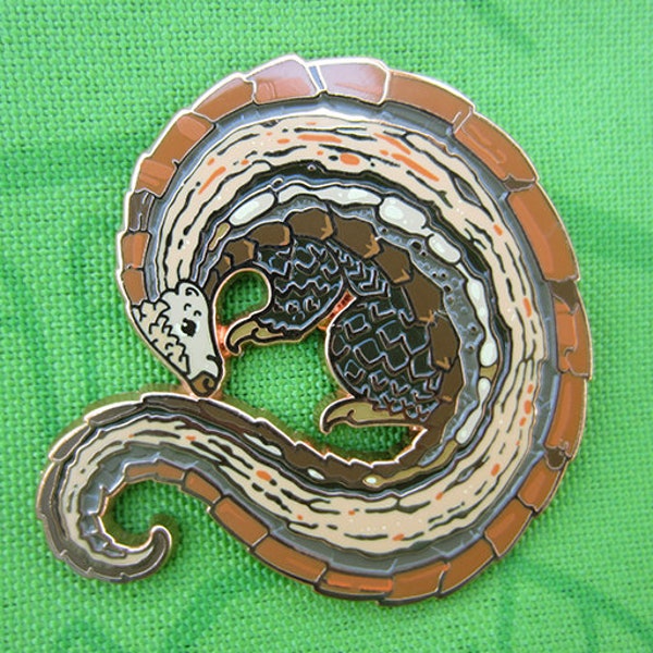 Mighty Earth Pin: Tectonic Pangolin