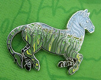 Mighty Earth Pin: Savanna Zebra