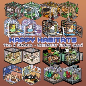 Happy Habitats Mystery Pins image 1