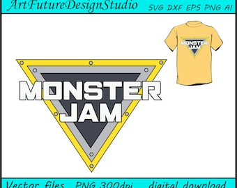Monster Jam Logo Svg