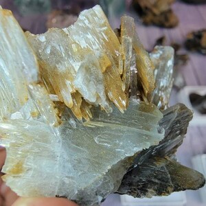 Rare Blue Barite Crystal from Morocco