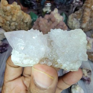 Receive This Exact Spirit Cactus Amethyst Cluster from South Africa